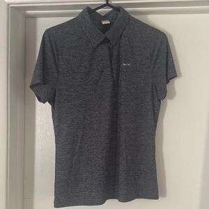 Women’s Gray Golf Polo Shirt